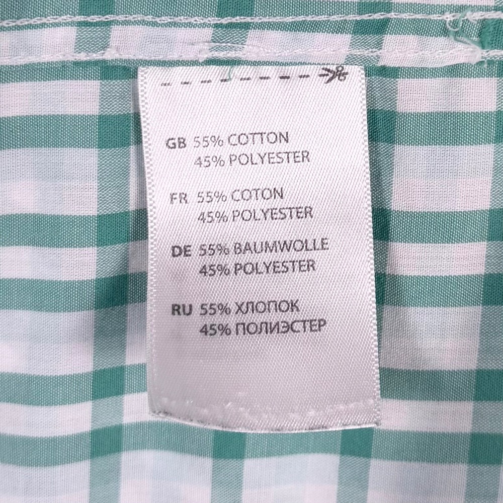 Lot of 5 Harbor Bay Short Sleeve Button Down Shirt Short Sleeve Casual Preppy - Picture 8 of 12
